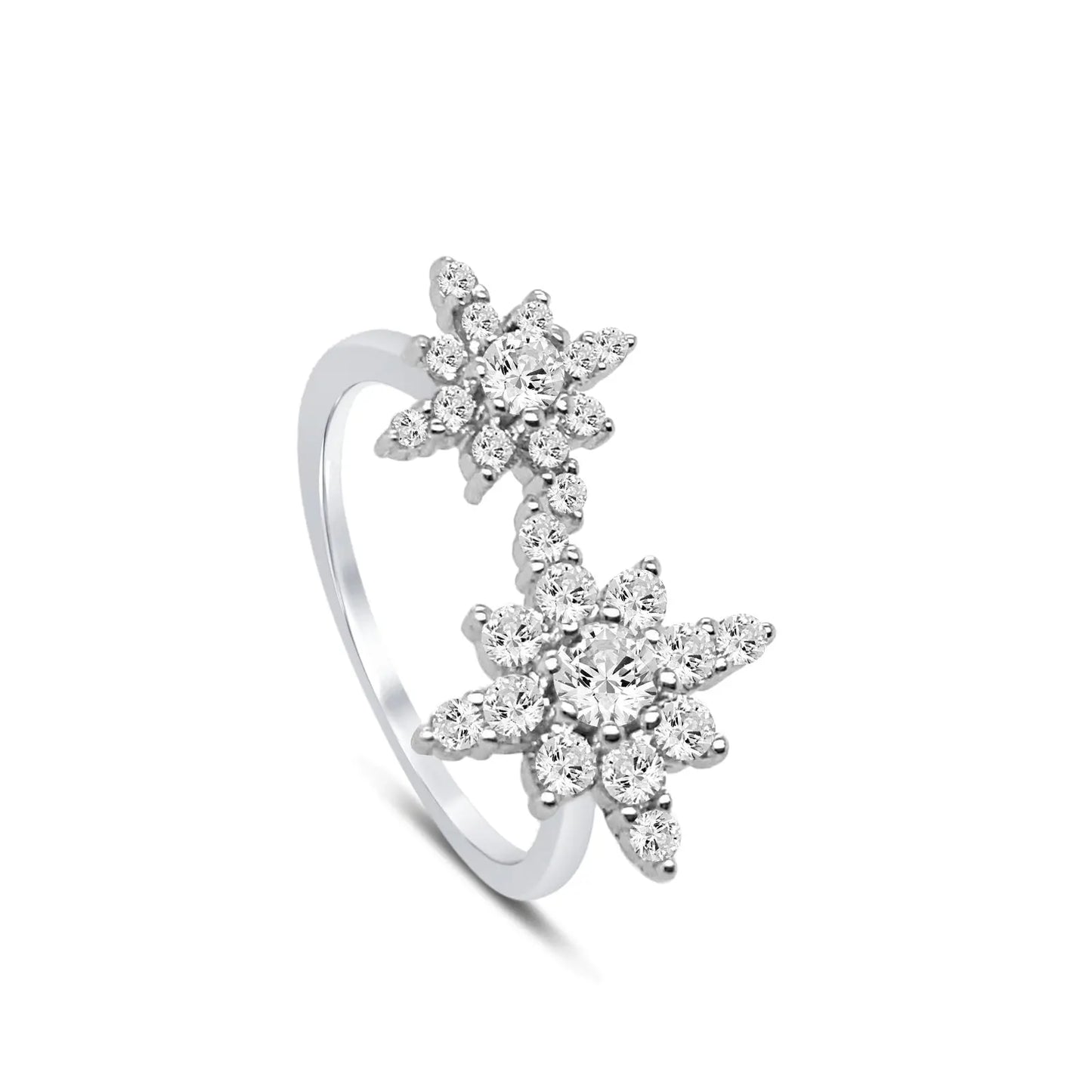 Starry Night Crossover Ring Anna Zuckerman