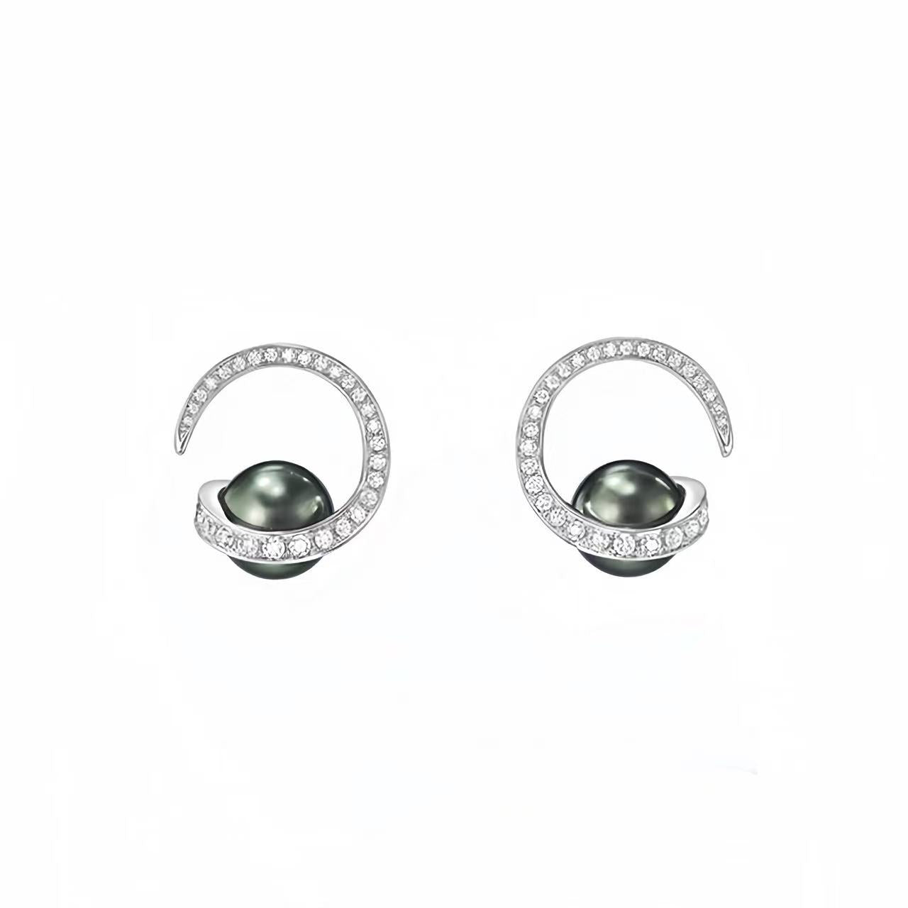 Tahitian Night Earrings