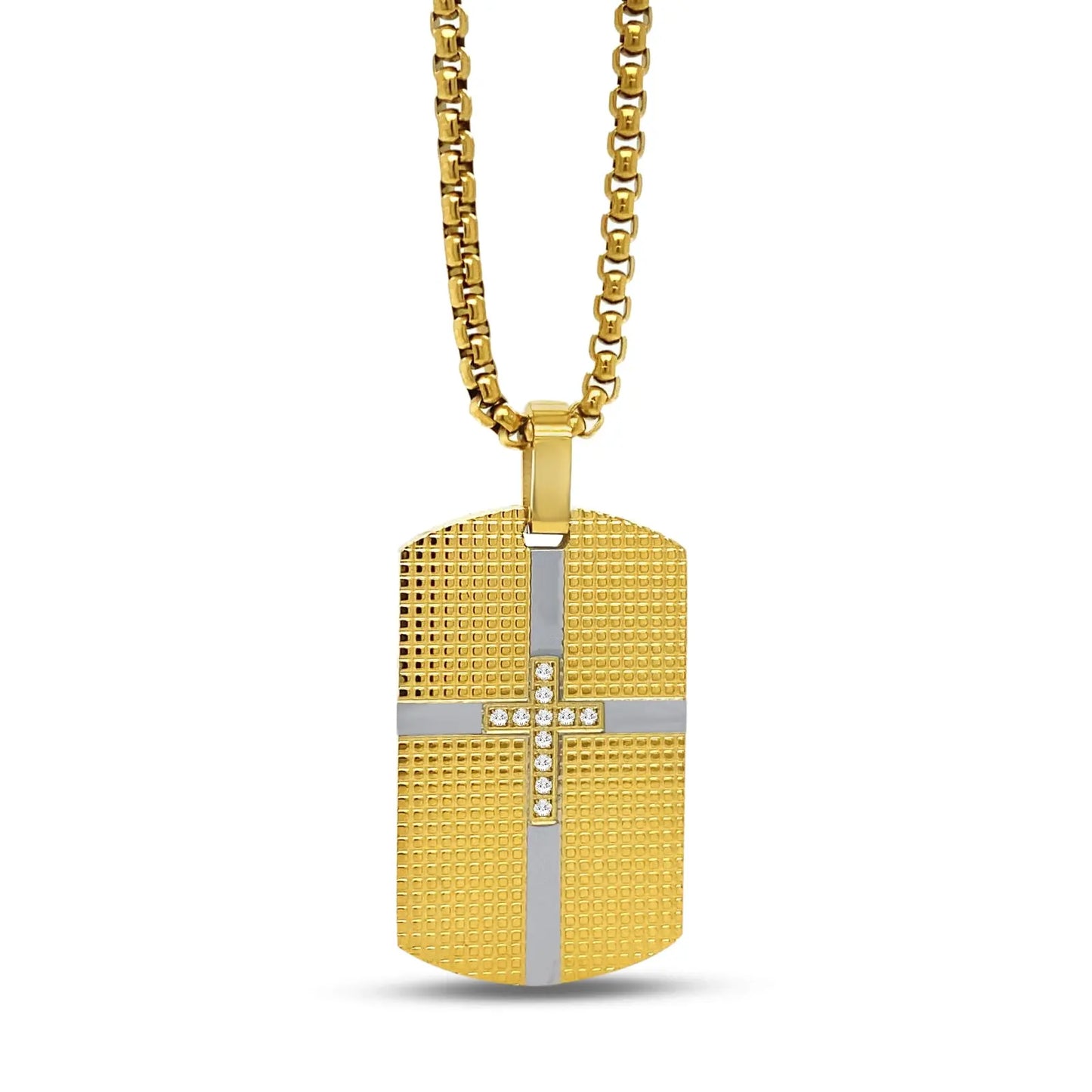 The Guardian Necklace in Gold Finish Anna Zuckerman