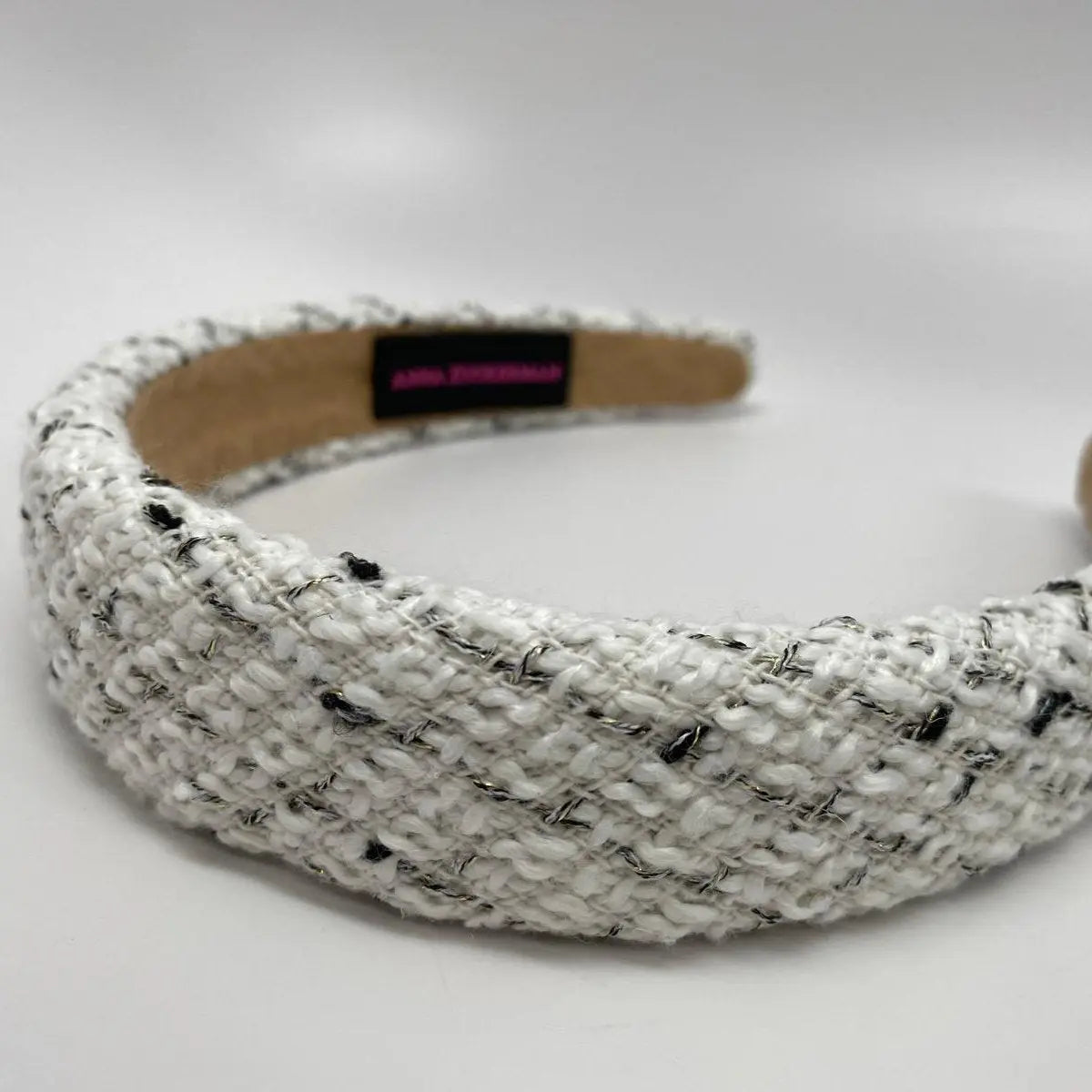 Tweed Puff Band Anna Zuckerman