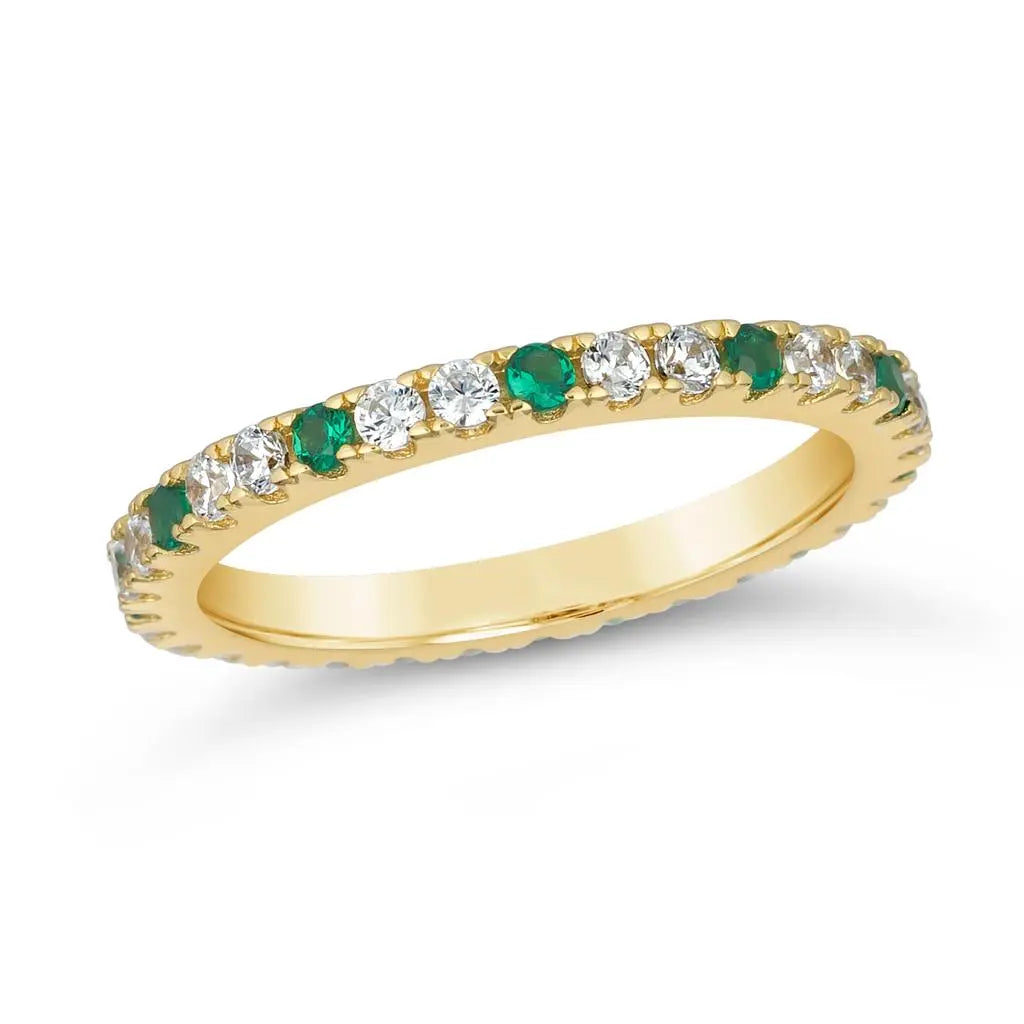 Yang Skinny Eternity Ring Anna Zuckerman