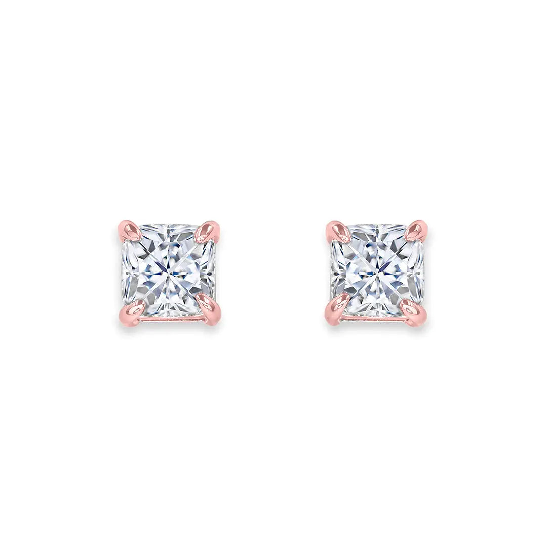 Arabella 19 Diamond White Earrings - Anna Zuckerman Luxury Earrings