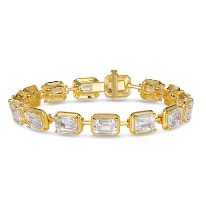 Grace 18 Diamond White Gold Bracelet - Anna Zuckerman Luxury Bracelets