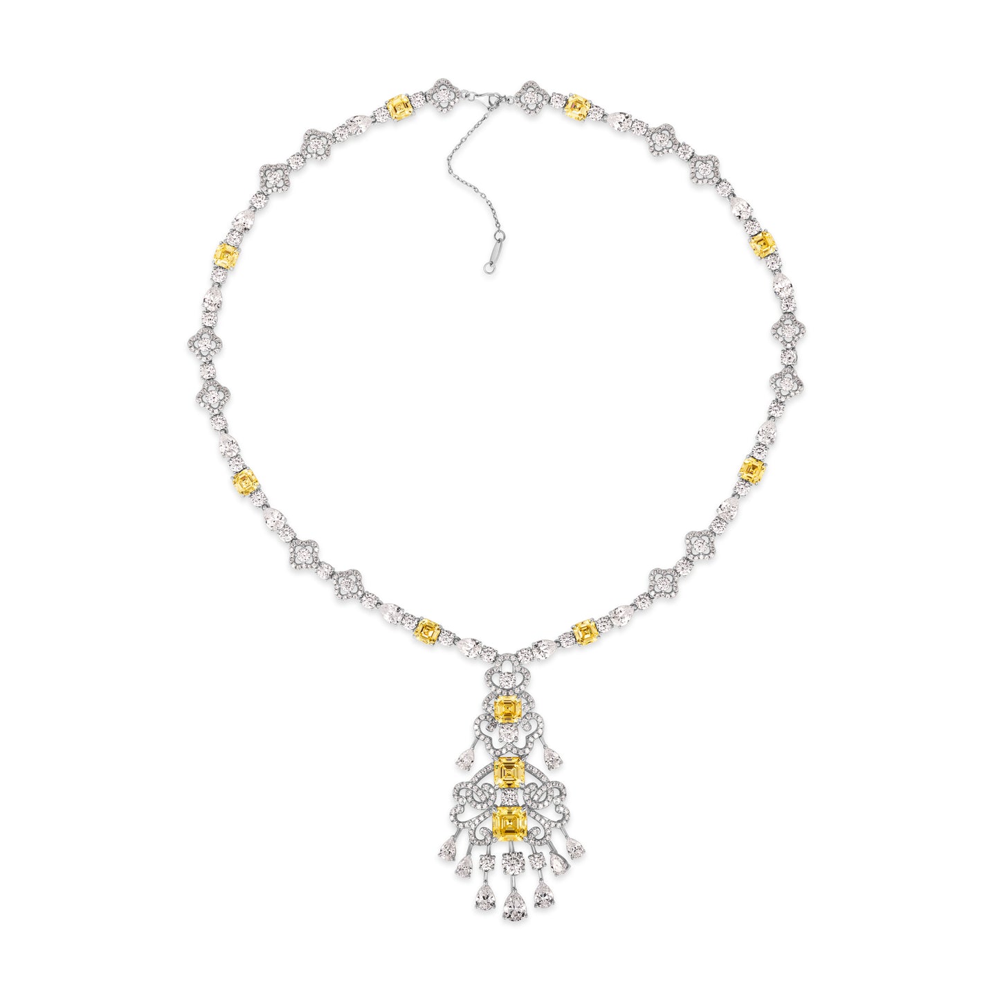 Royal Opulence Crystalline Necklace