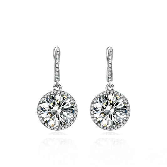 Anastasia 20 Diamond White 5ct Earrings - Anna Zuckerman Luxury Earrings