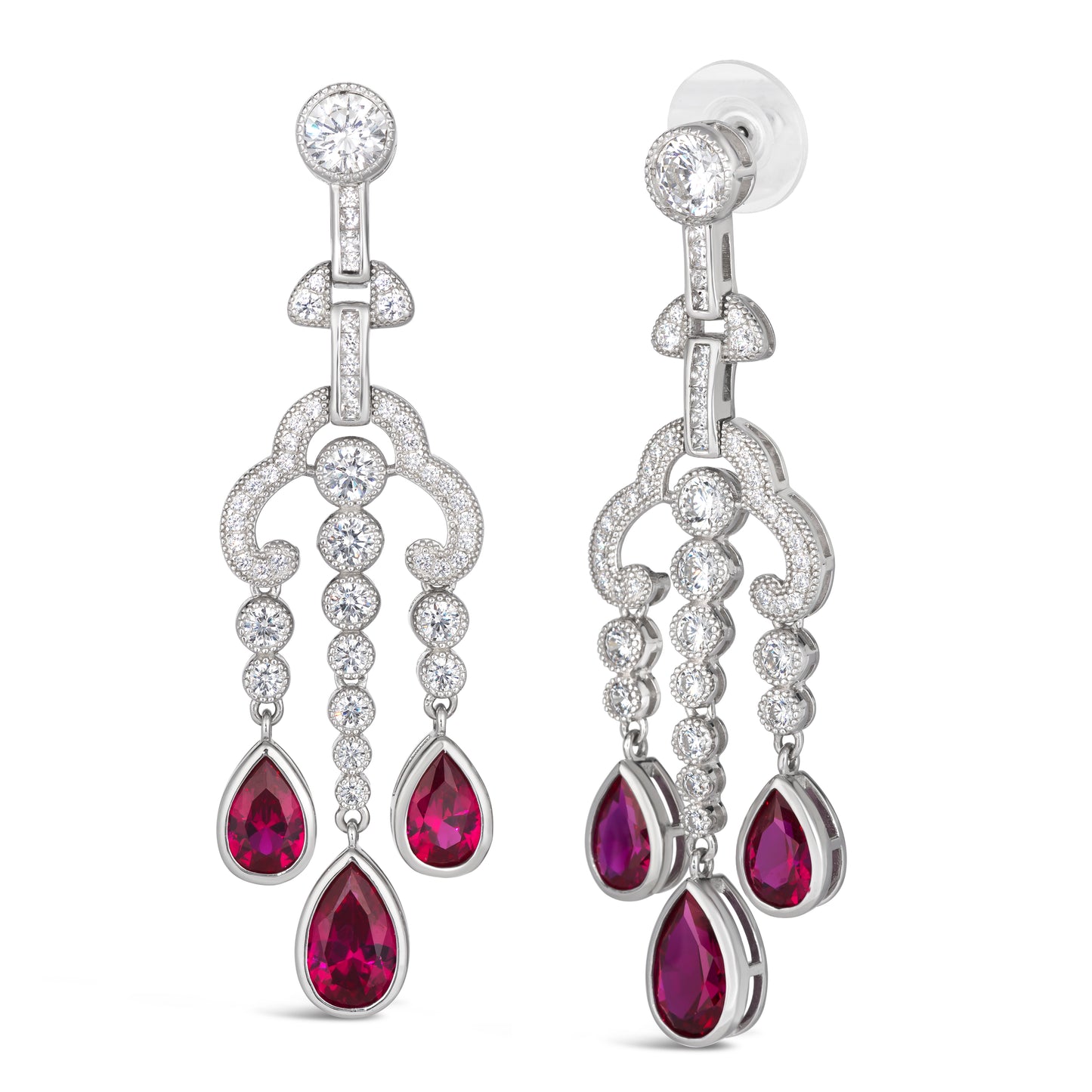 Elizabeth 46 Earrings - Anna Zuckerman Luxury Earrings