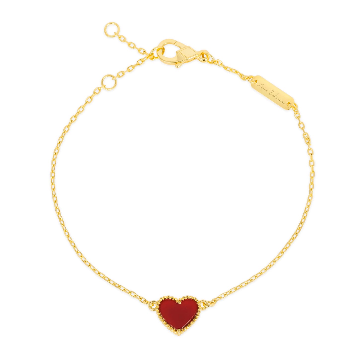 House of Cards 09 Heart Bracelet - Anna Zuckerman Bracelets