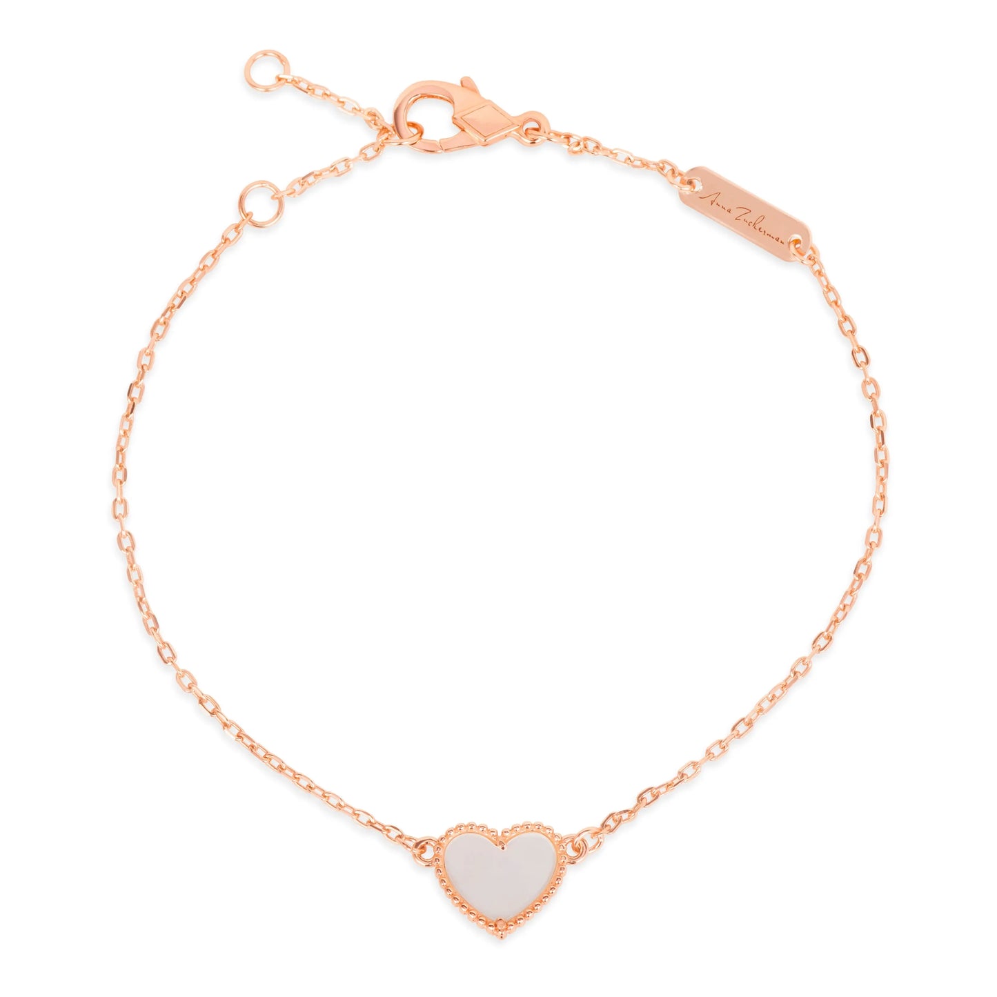 House of Cards 09 Heart Bracelet - Anna Zuckerman Bracelets