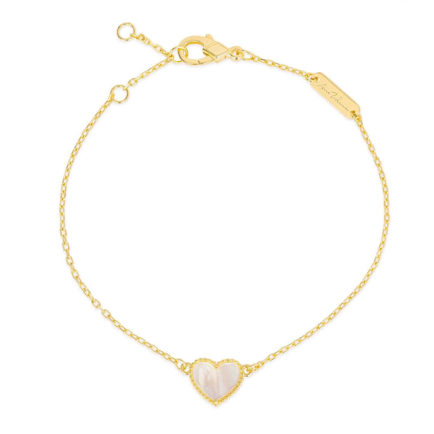 House of Cards 09 Heart Bracelet - Anna Zuckerman Bracelets