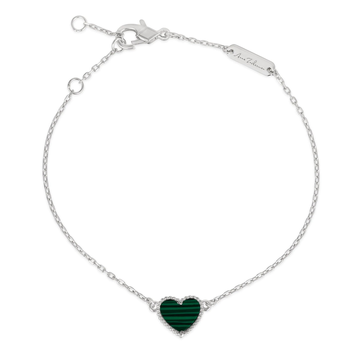 House of Cards 09 Heart Bracelet - Anna Zuckerman Bracelets