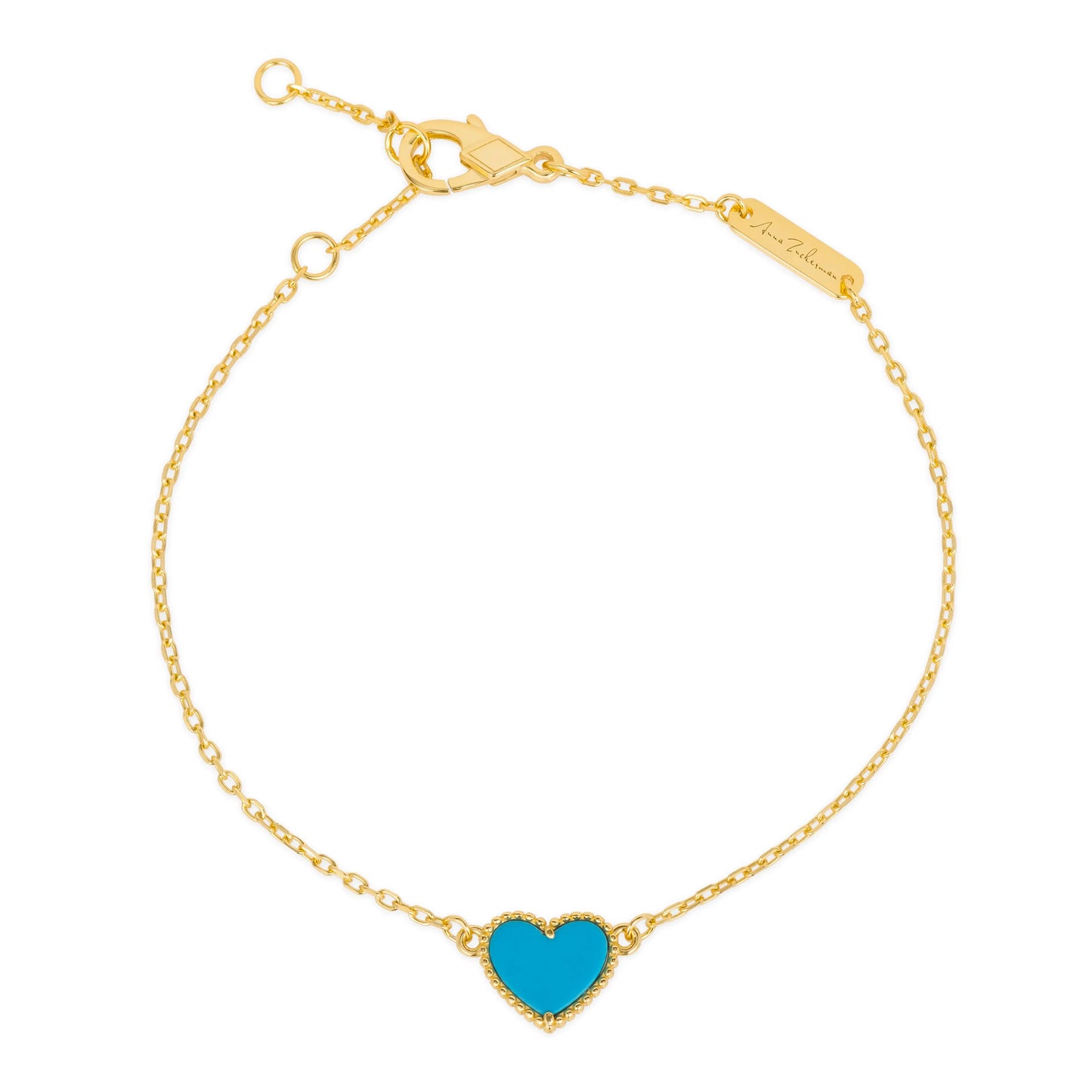 House of Cards 09 Heart Bracelet - Anna Zuckerman Bracelets