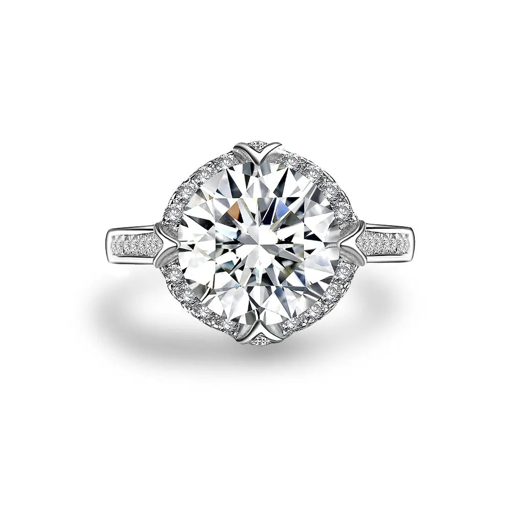 Anastasia 68 Diamond White 3ct Ring - Anna Zuckerman Luxury Rings