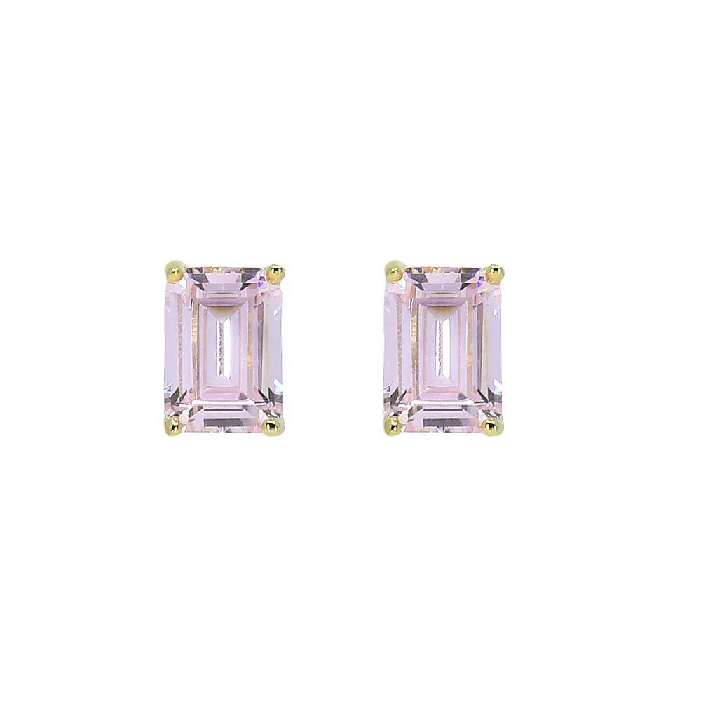 Rose All Day 2 Carat Diamond Crystalline Stud Earrings Anna Zuckerman Retail