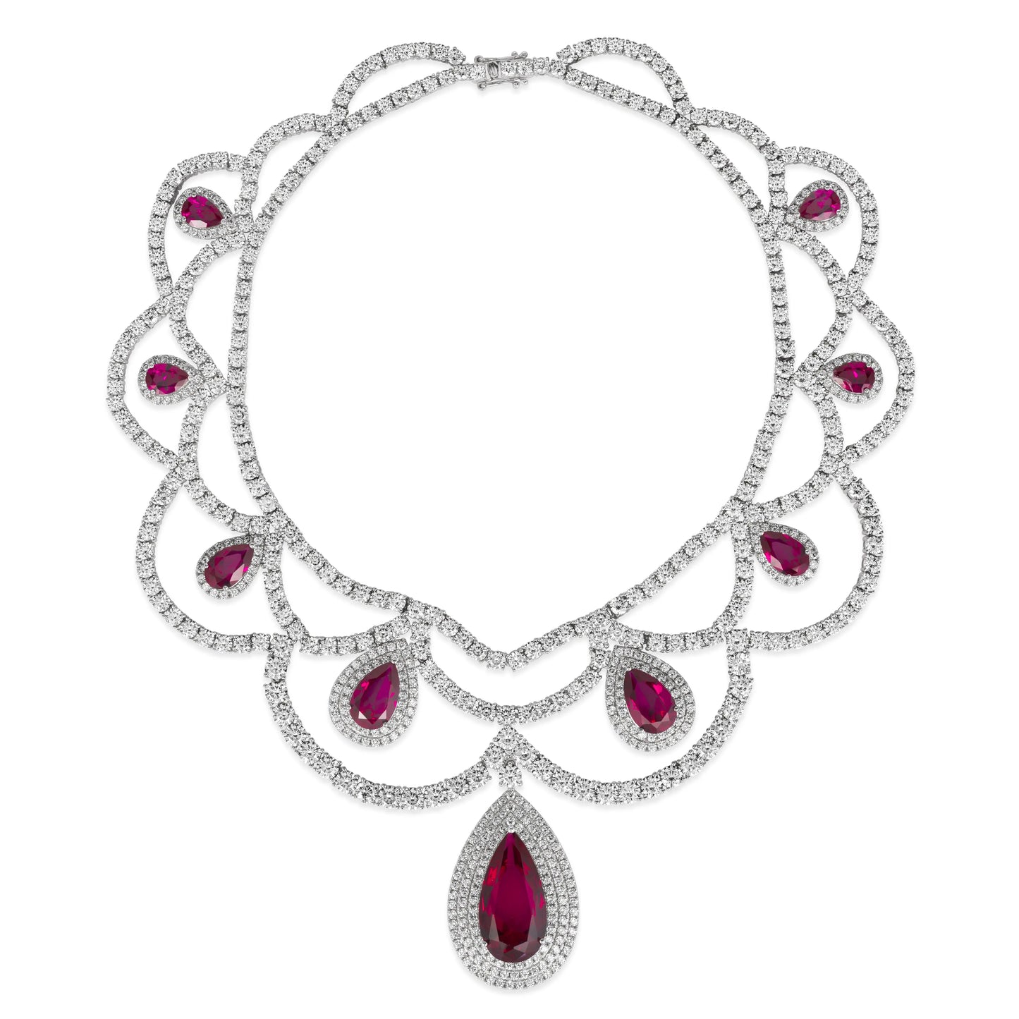 Royal Goddess Ruby Necklace - Anna Zuckerman