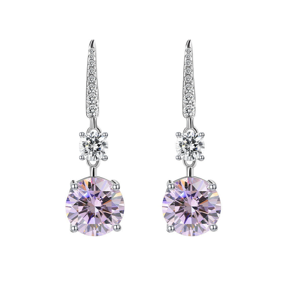 Cha-Cha 3 Carat Diamond Crystalline Earrings