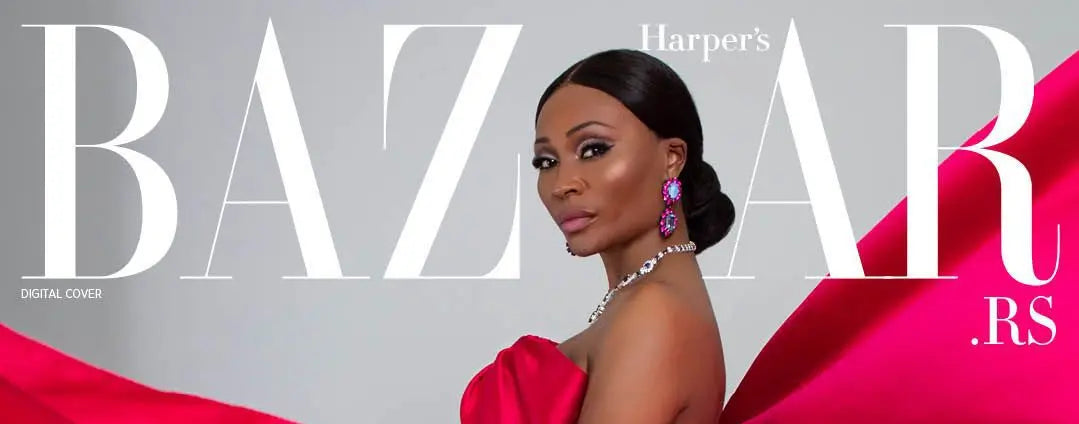 Cynthia Bailey Wears Anna Zuckerman for Harper's Bazaar Anna Zuckerman