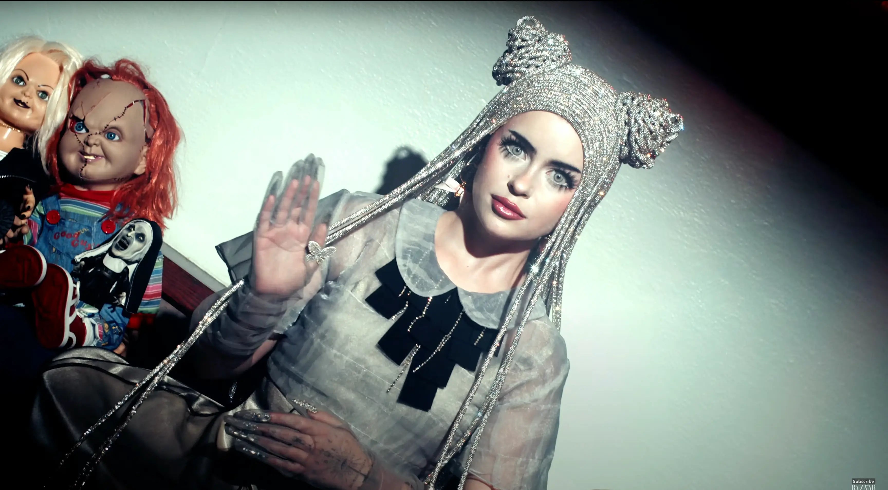 Emma Norton, "Queen of Halloween", Wears Anna Zuckerman for Eerie Photoshoot with Harper's Bazaar Vietnam Anna Zuckerman
