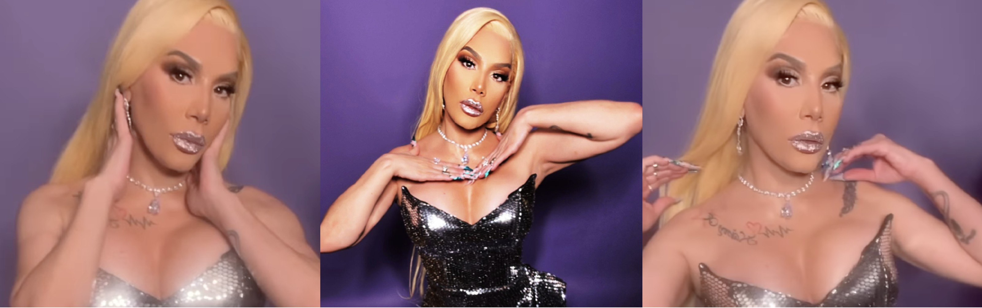 Ivy Queen Glitters In Anna Zuckerman