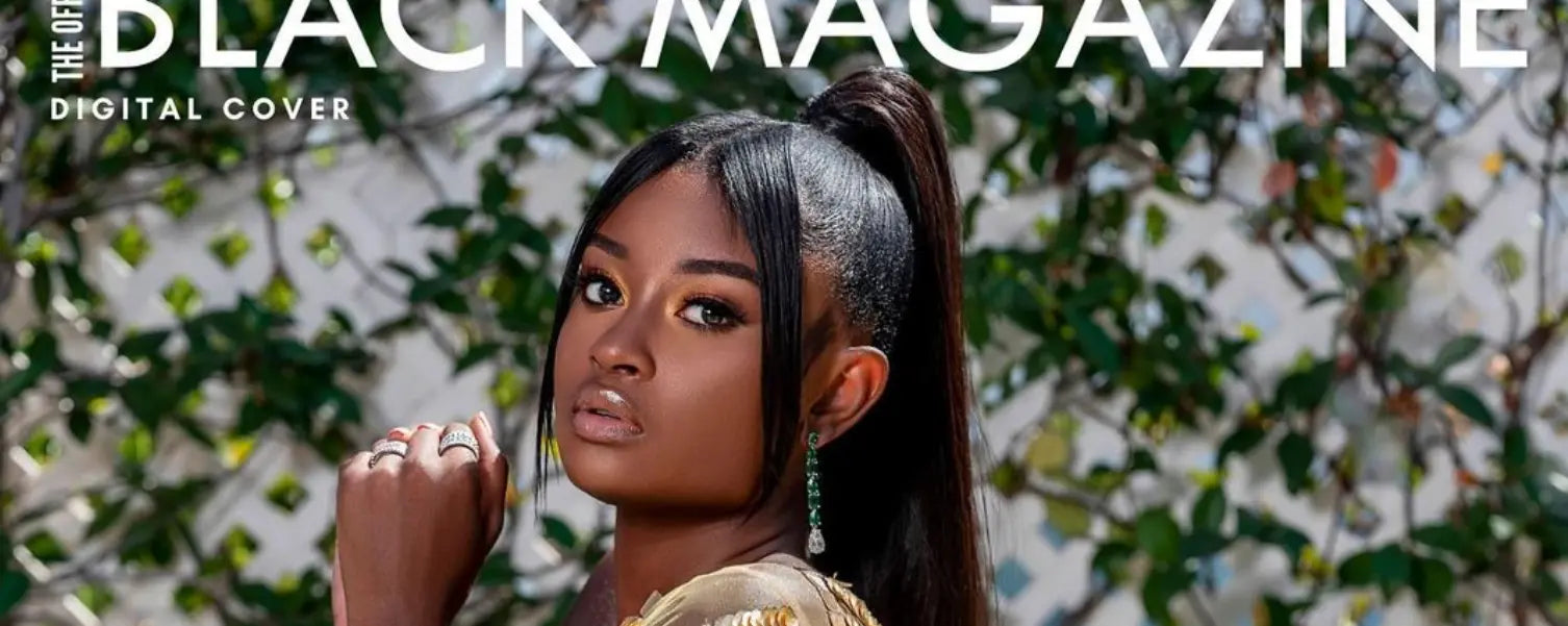 Iyana Halley Wears Anna Zuckerman On Cover Of The Official Black Magazine Anna Zuckerman