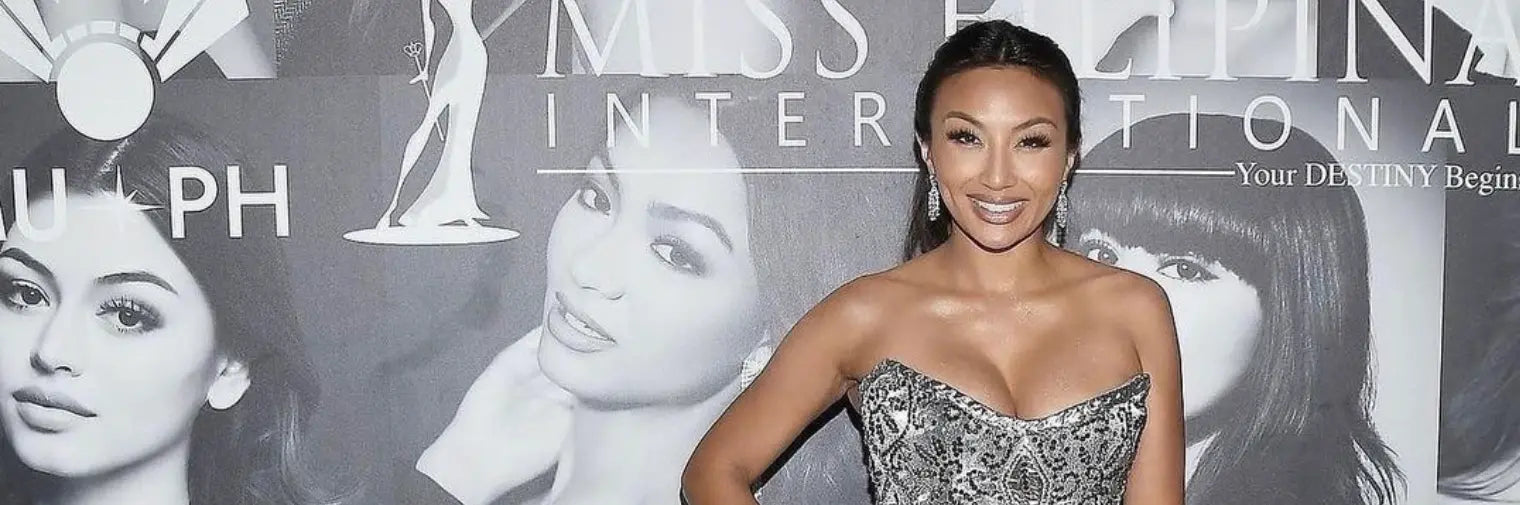 Jeannie Mai Wears Anna Zuckerman for Miss Filipina International Red Carpet Anna Zuckerman