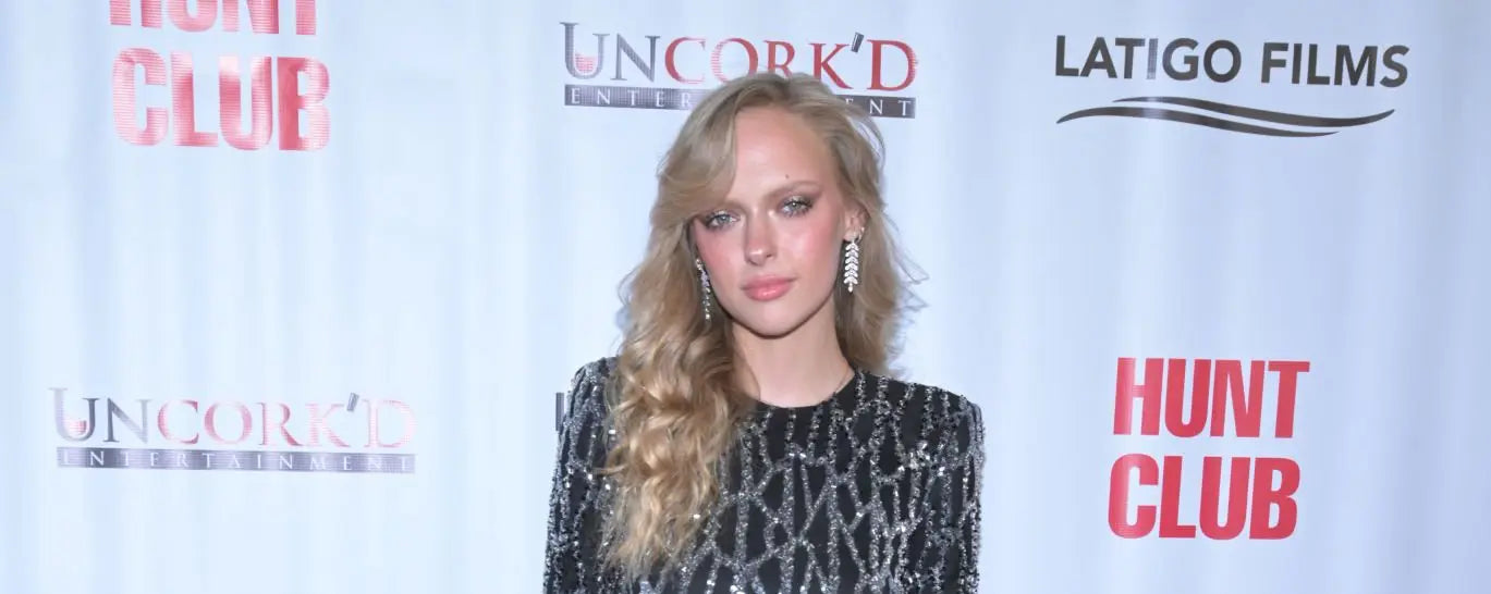 Jessica Belkin Wears Anna Zuckerman To 'Hunt Club' Red Carpet Premiere