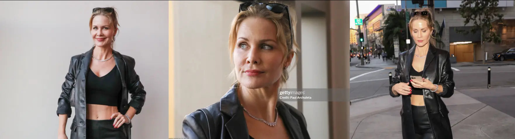 Josie Davis spotted in Anna Zuckerman at L.A. Live