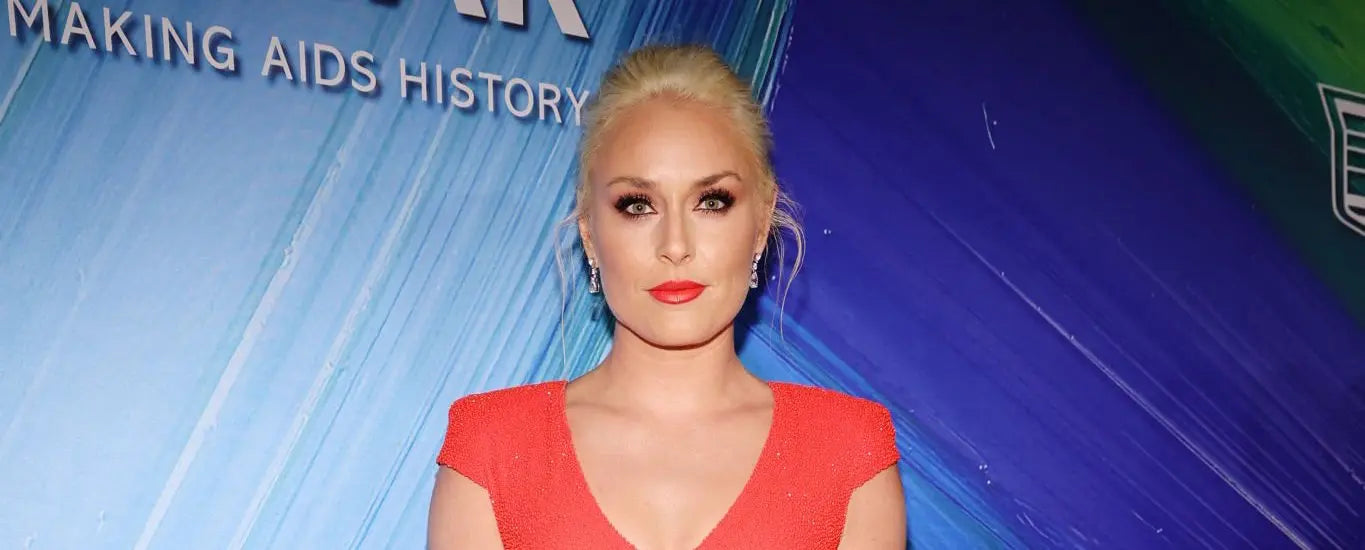 Lindsey Vonn Wears Anna Zuckerman To The 2023 amFar Gala Anna Zuckerman