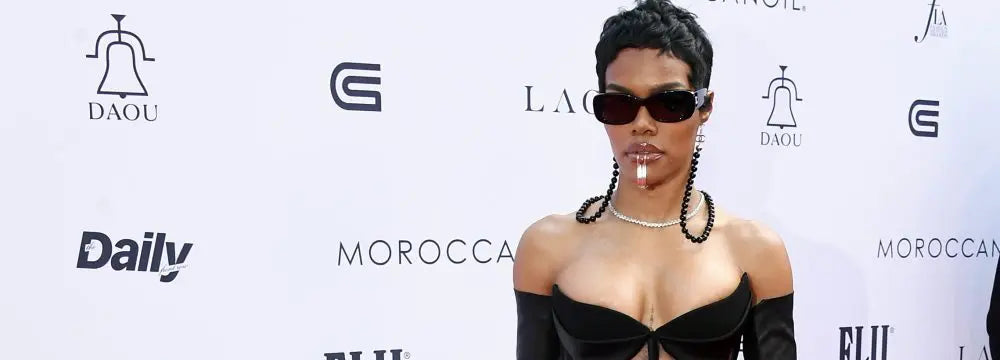 Teyana Taylor In Anna Zuckerman Necklace At The Daily Front Row Fashion L.A. Awards
