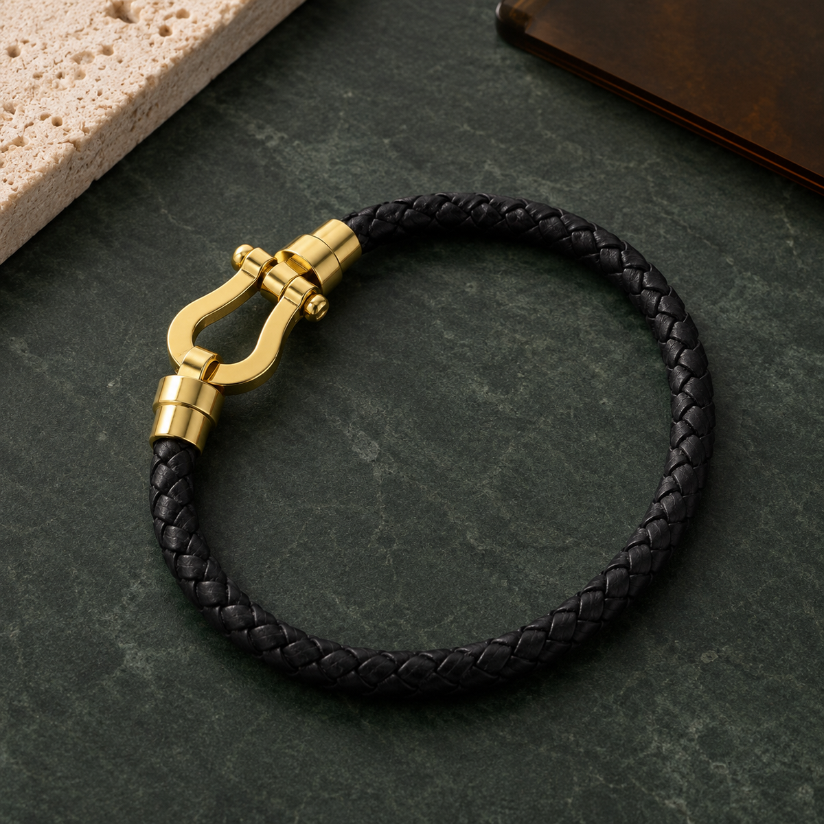 Maddox Leather Bracelet