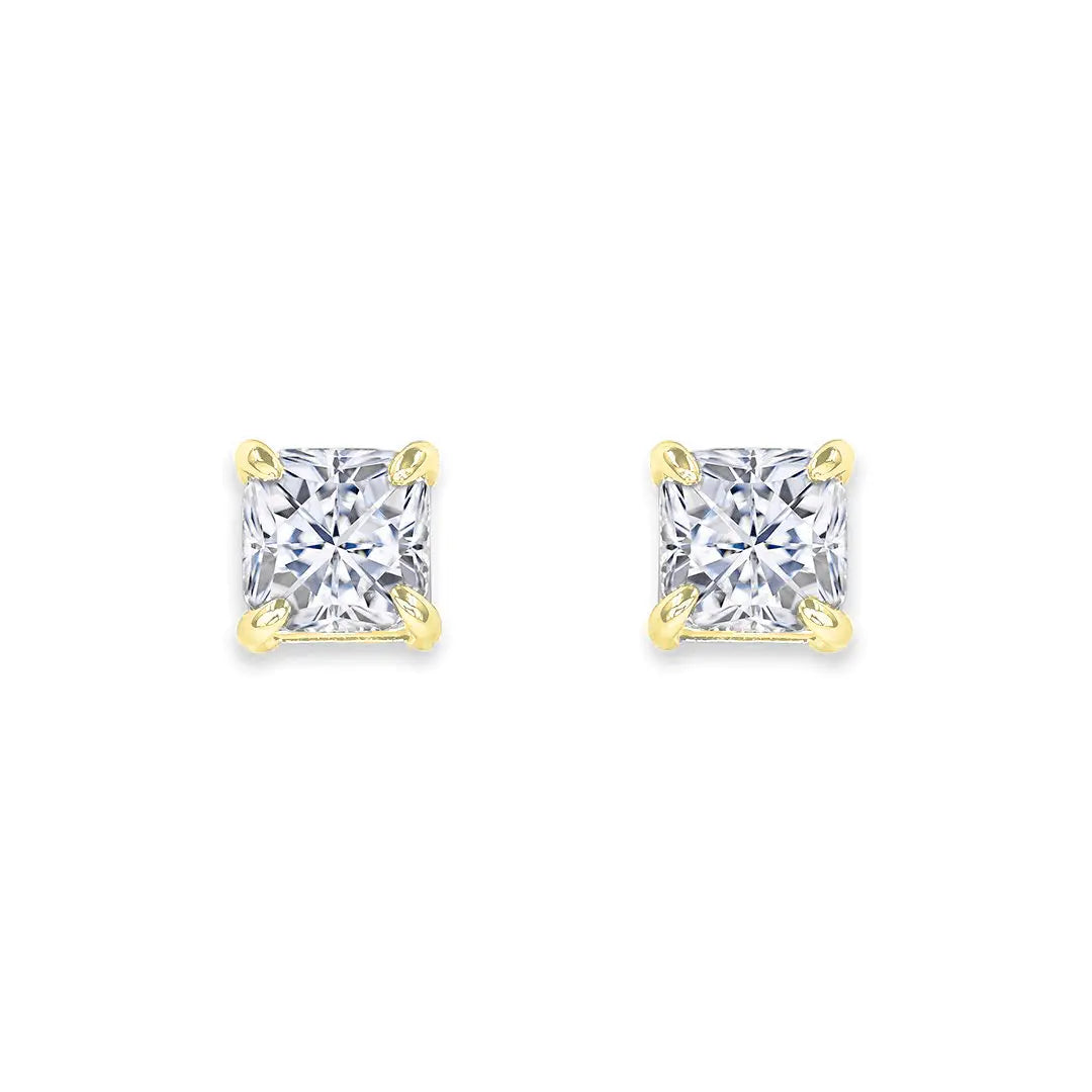 Arabella 19 Diamond White Earrings - Anna Zuckerman Luxury Earrings