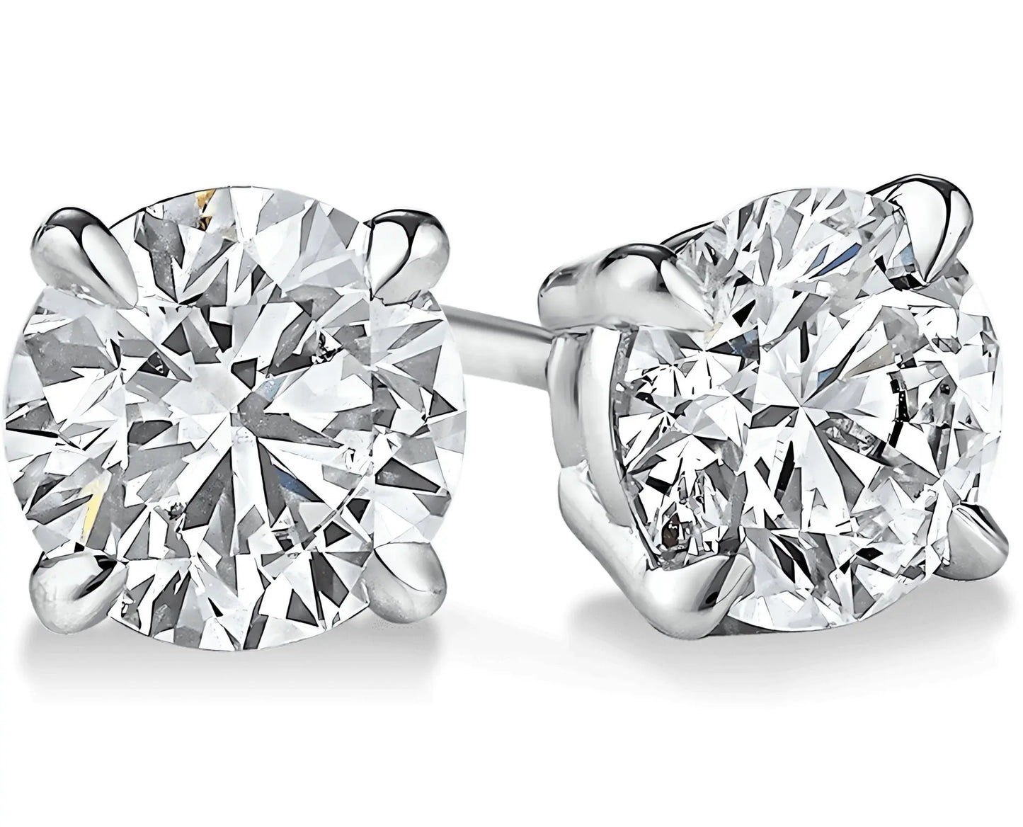 2 Carat Classic Studs by AZ Essentials Anna Zuckerman