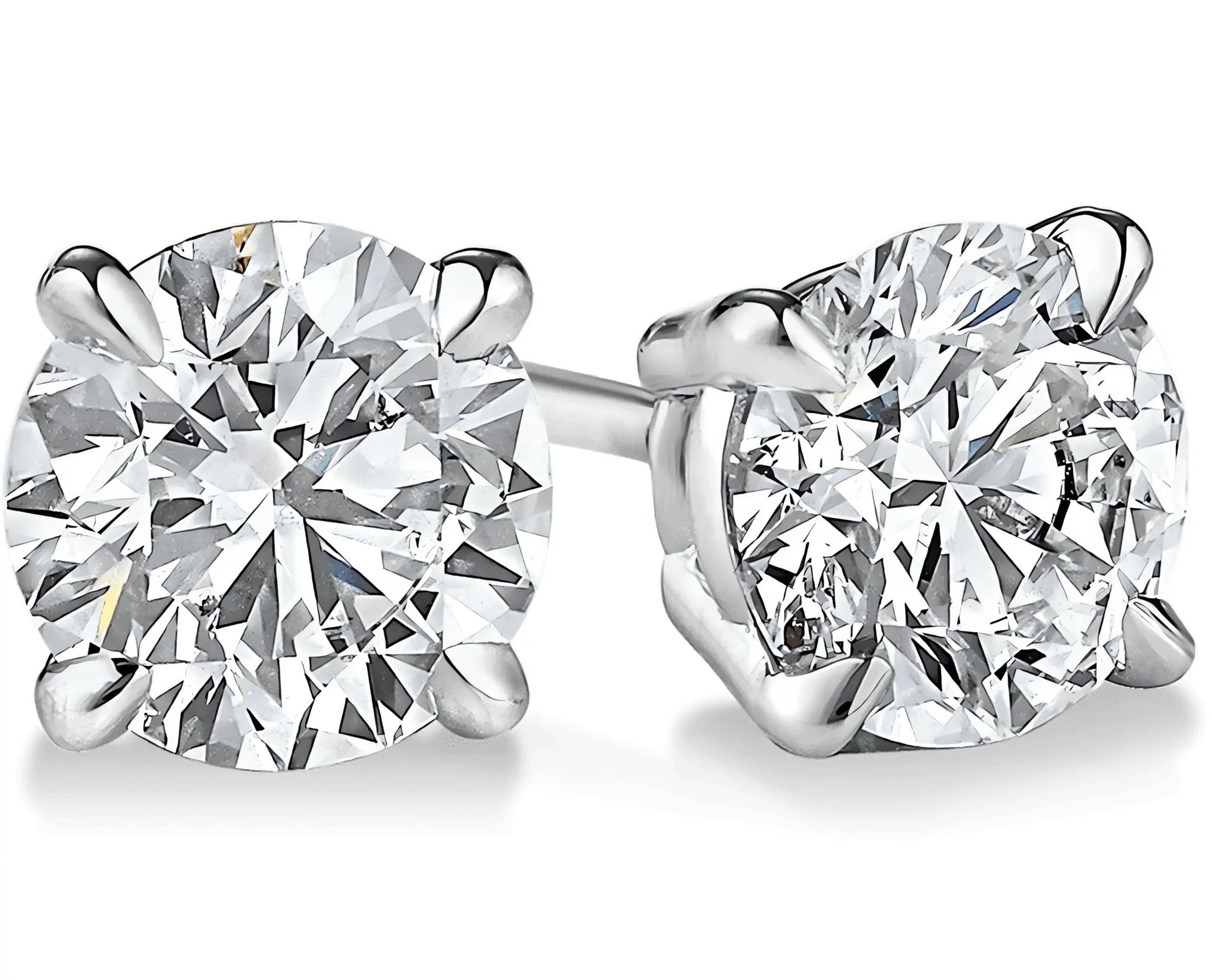 2 Carat Classic Studs by AZ Essentials Anna Zuckerman