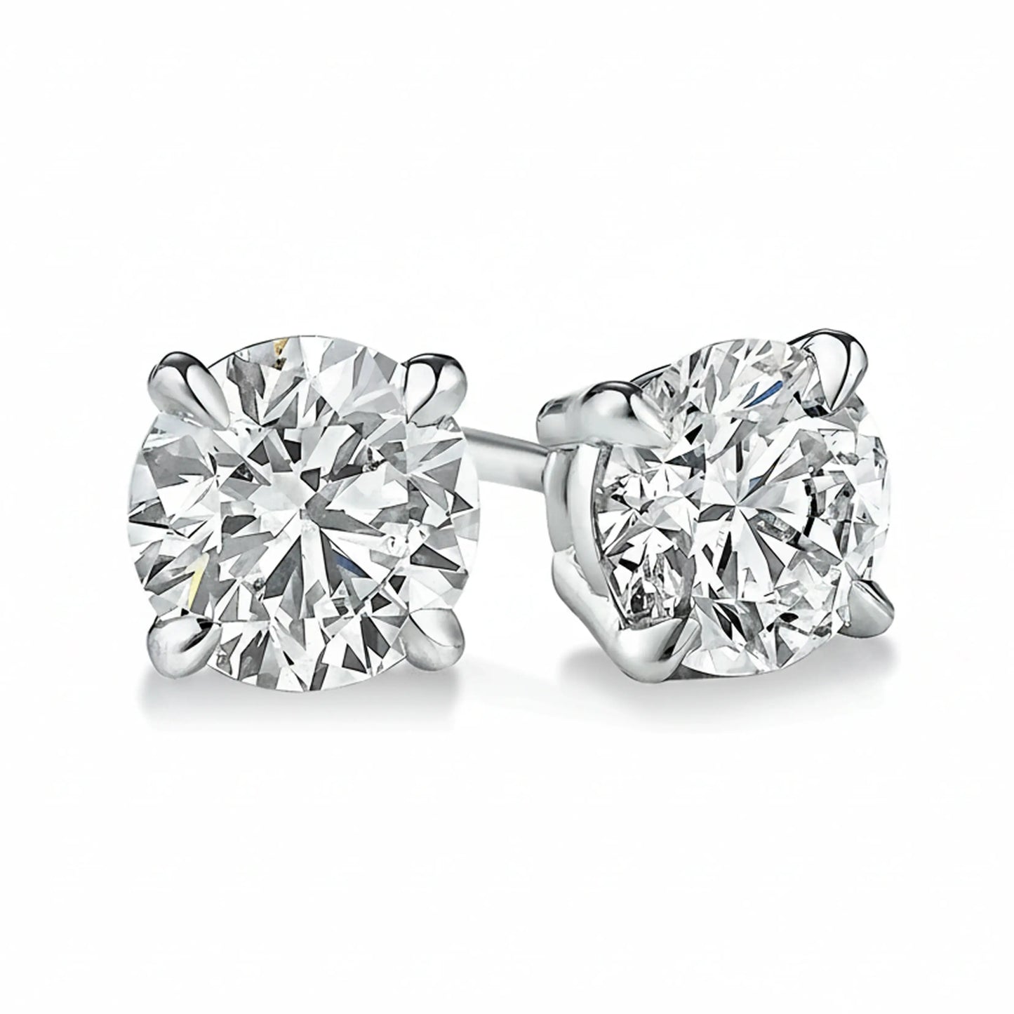 2 Carat Classic Studs by AZ Essentials