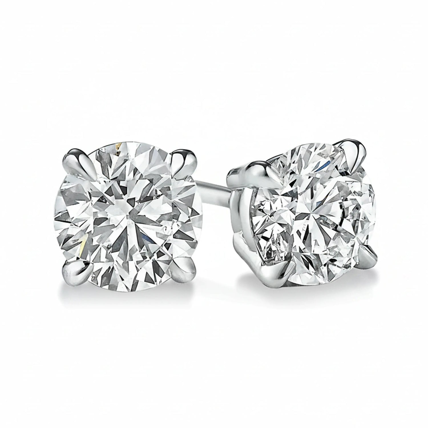 2 Carat Classic Studs by AZ Essentials