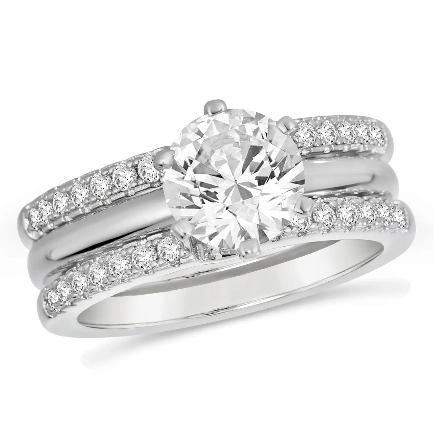 2 Carat Wedding Set Anna Zuckerman
