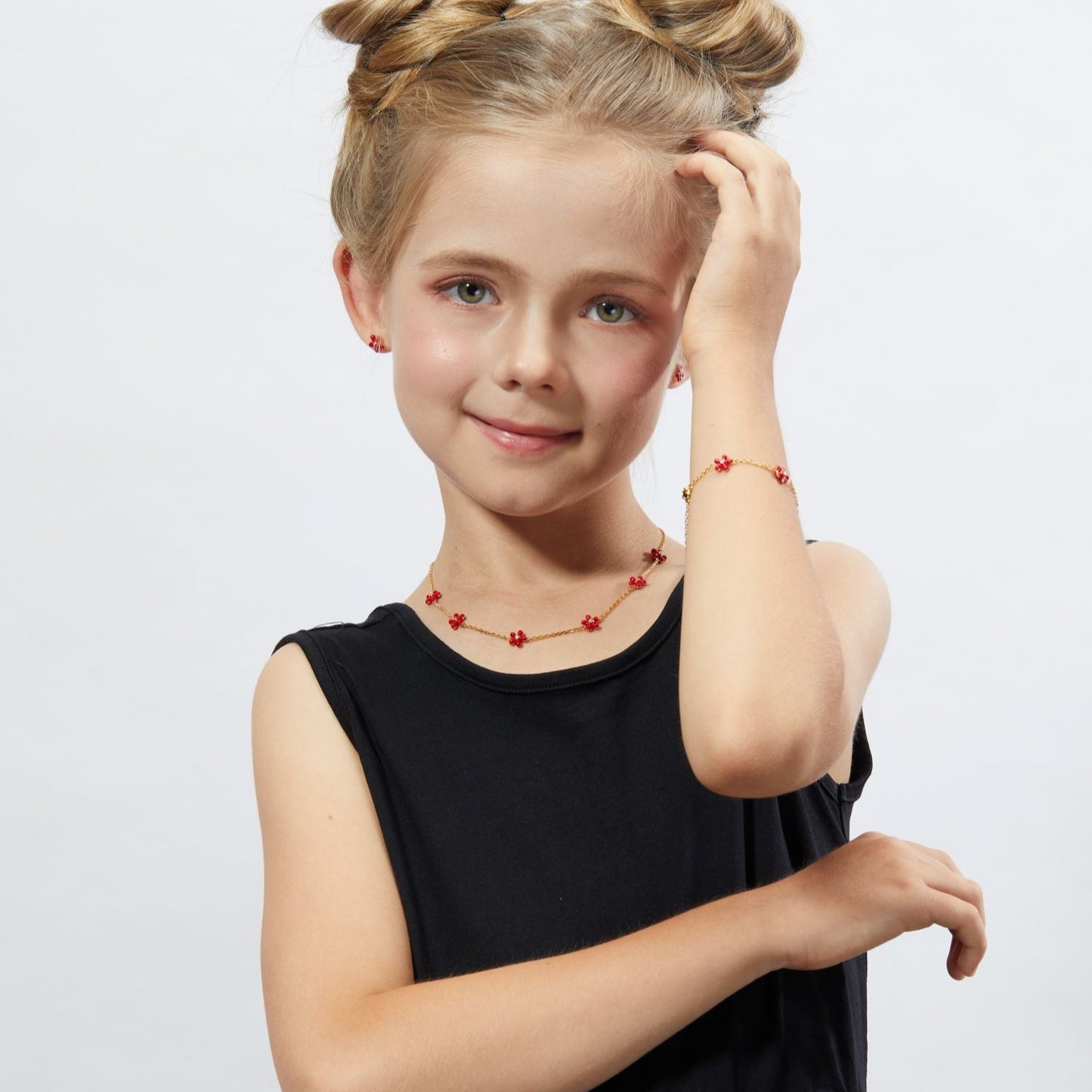 Petit Rosie Bracelet in Red