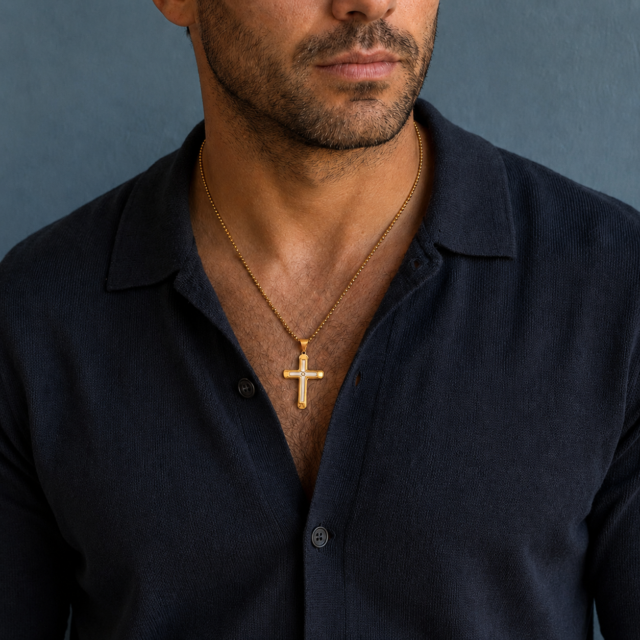 Kaine Cross Necklace