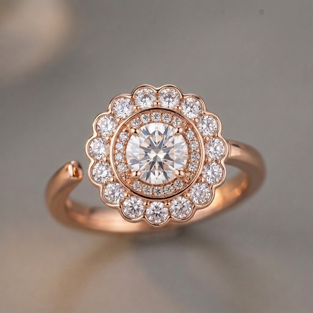 Blossom Open Ring by AZ Essentials