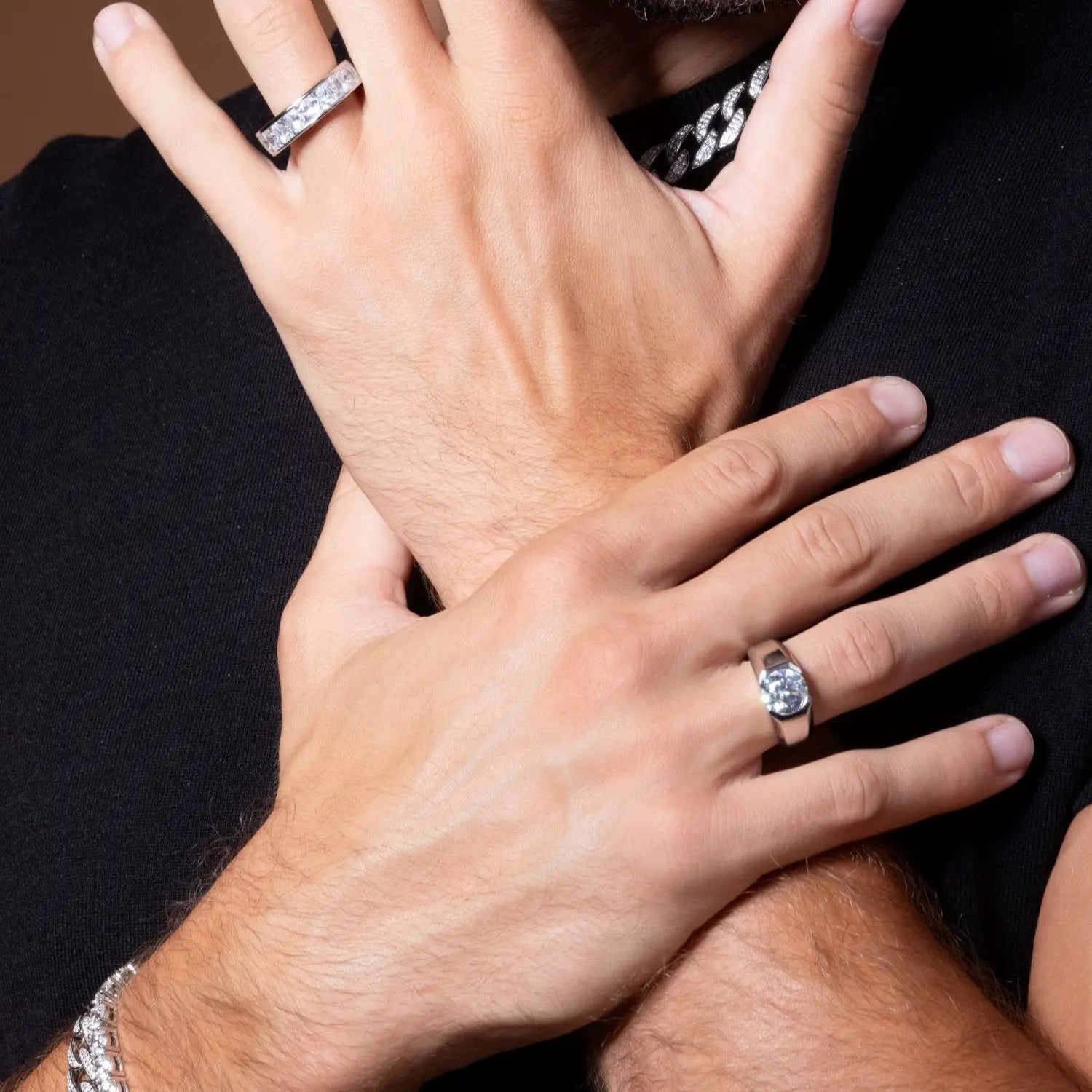 3 Carat Presidential Ring in Gold Anna Zuckerman