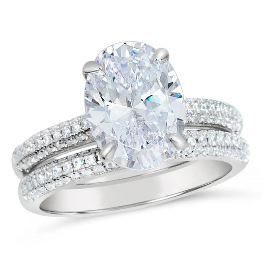3 Carat Wedding Set Anna Zuckerman