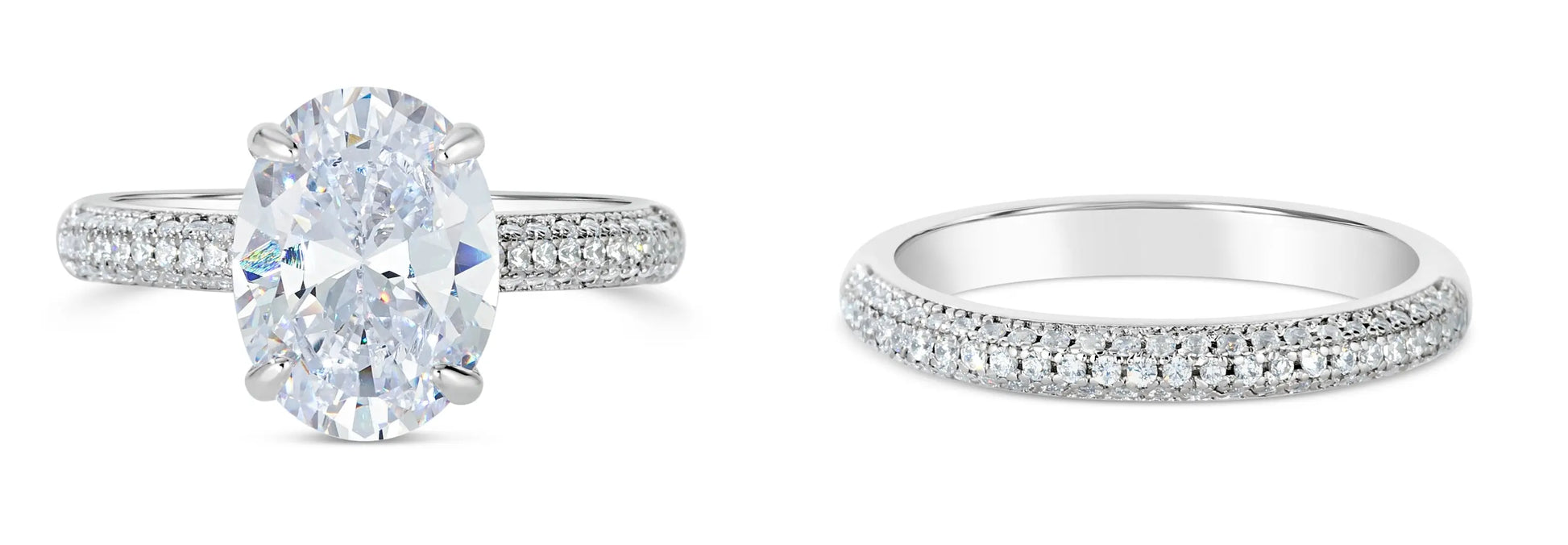 3 Carat Wedding Set Anna Zuckerman