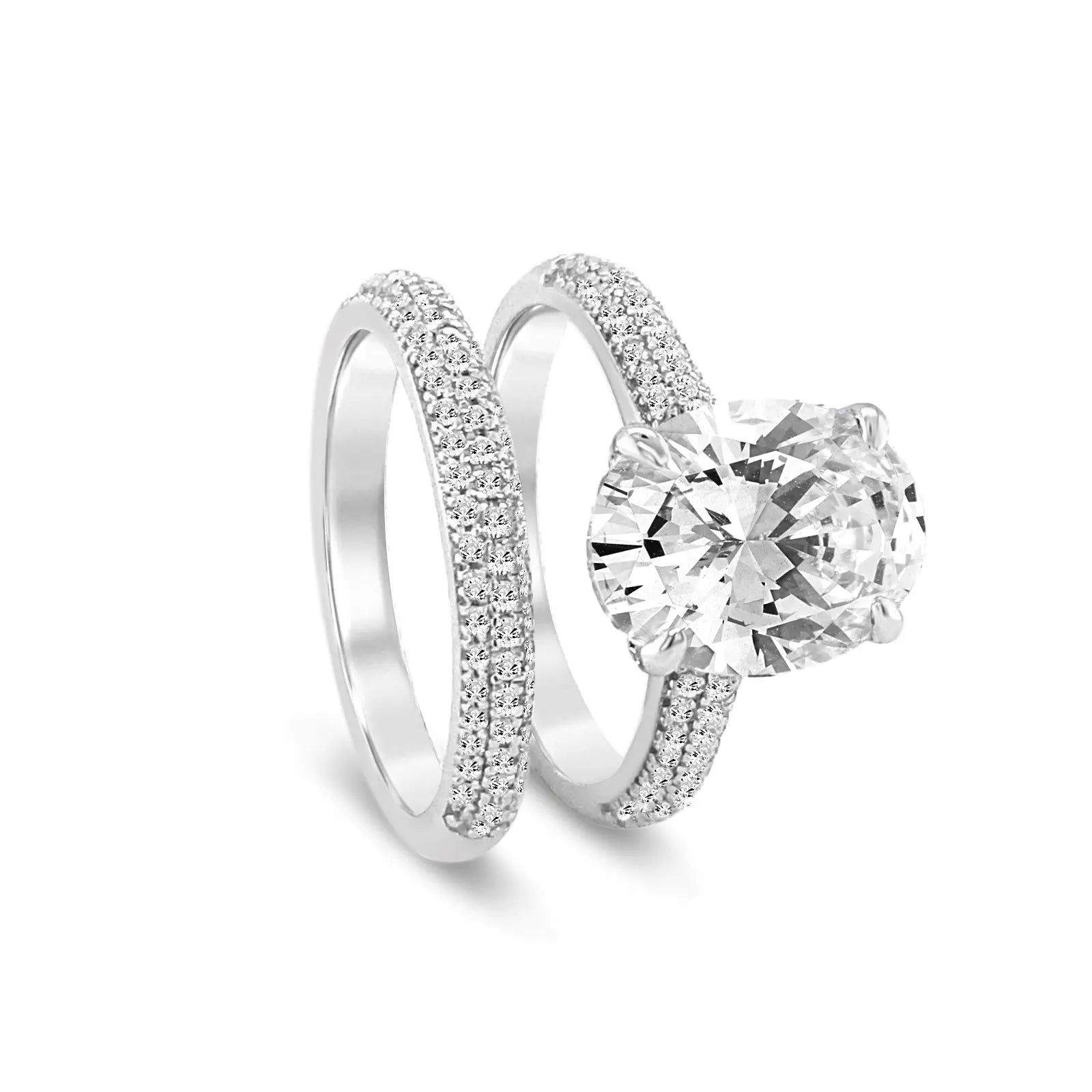 3 Carat Wedding Set Anna Zuckerman
