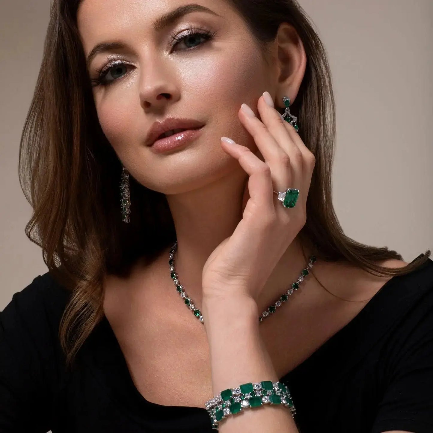 3 Stone Natalie Ring Anna Zuckerman
