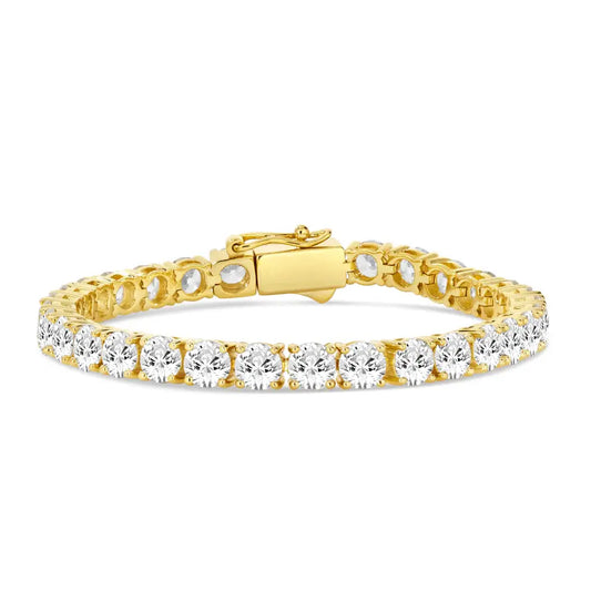30 Carat Straight Line Bracelet Men's Anna Zuckerman