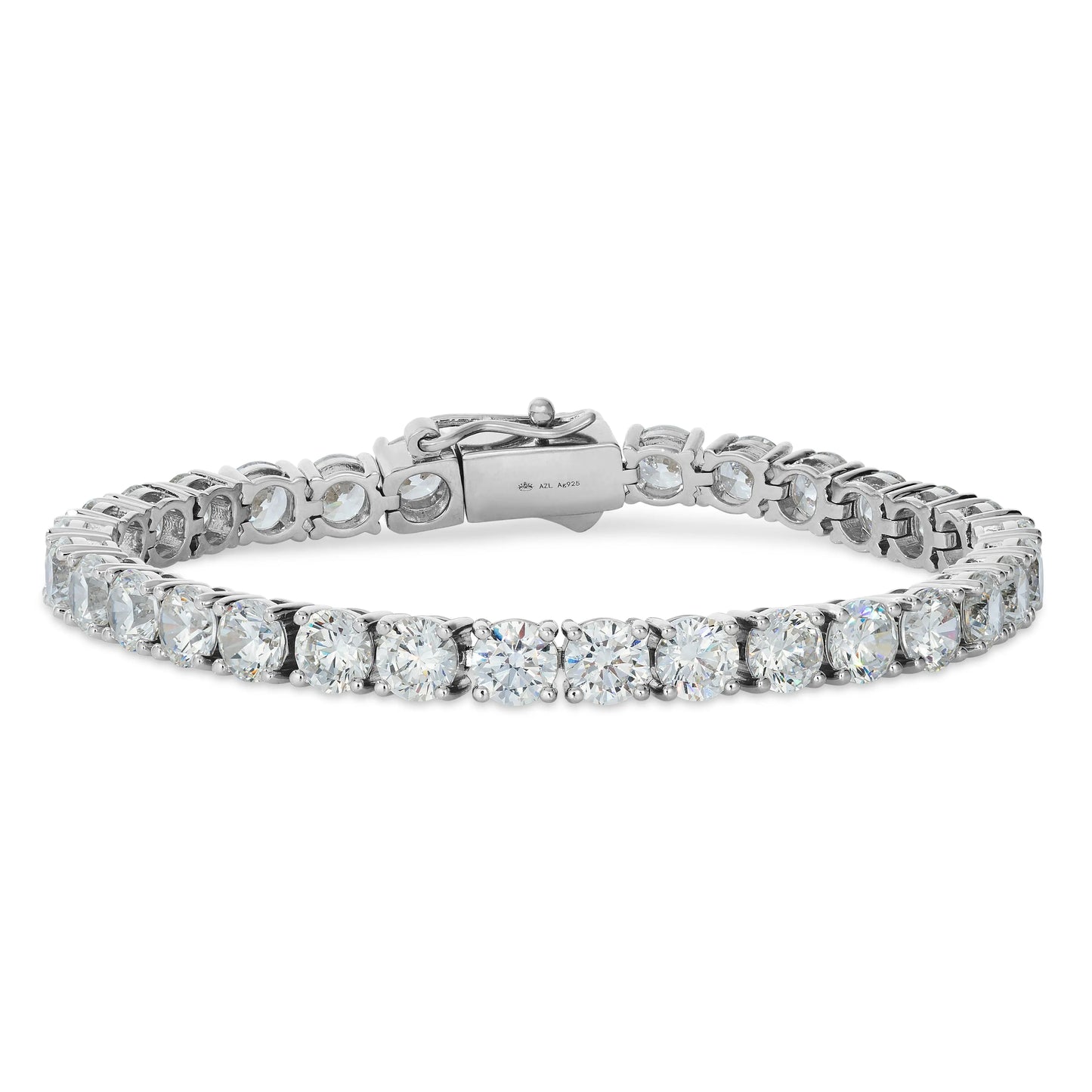 30 Carat Straight Line Tennis Bracelet Anna Zuckerman