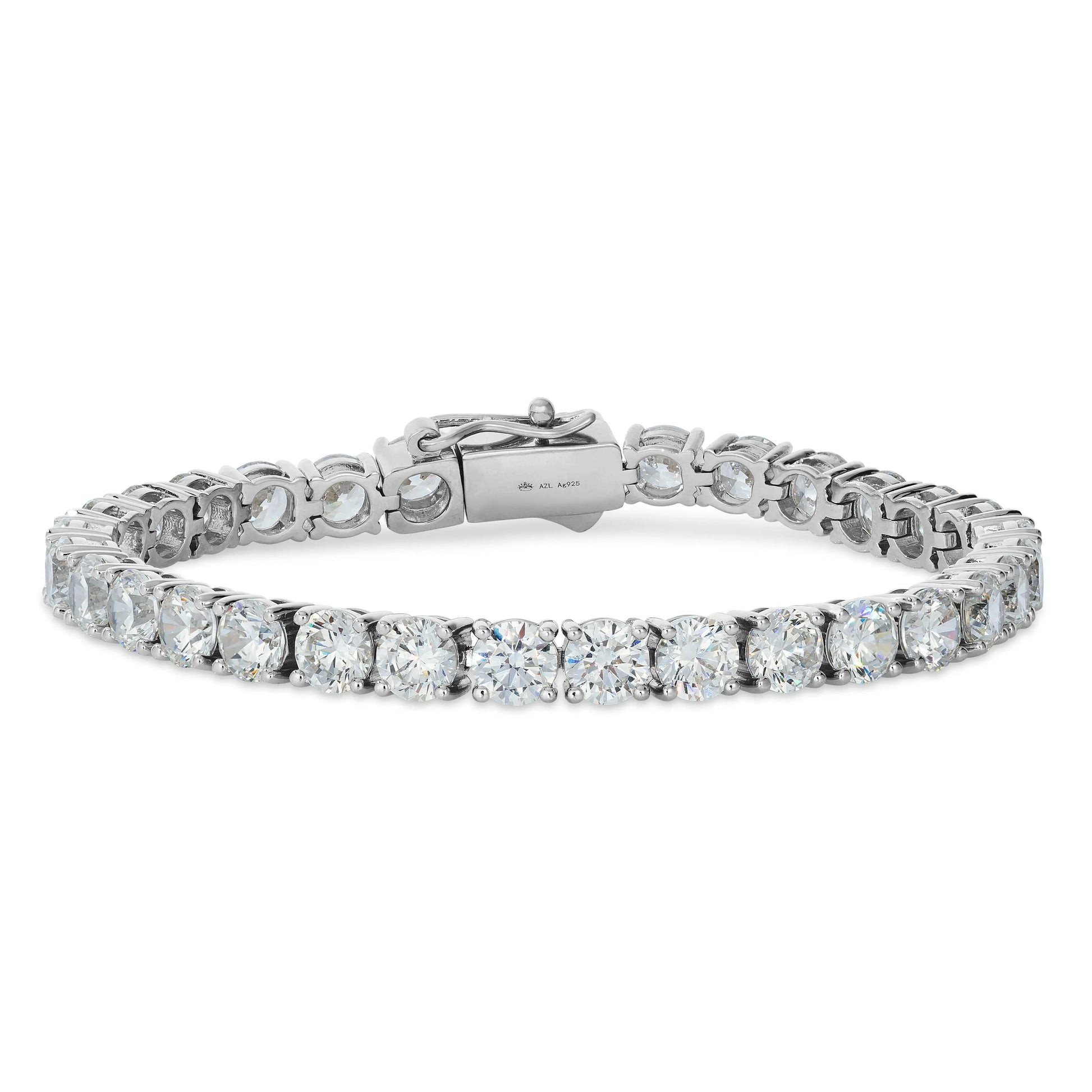 30 Carat Straight Line Tennis Bracelet Anna Zuckerman