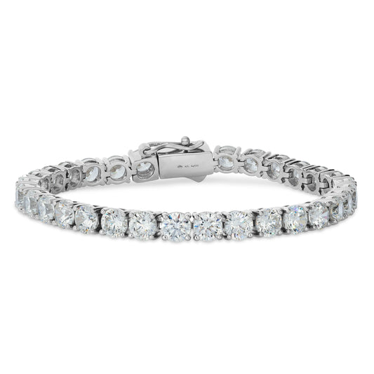 30 Carat Straight Line Tennis Bracelet Anna Zuckerman