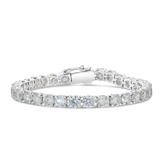 30 Carat Straight Line Tennis Bracelet