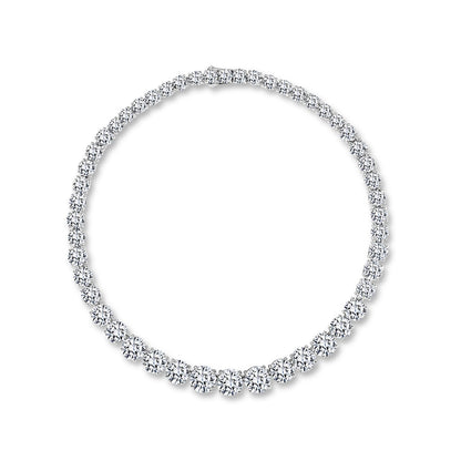 Perfect Riviera Diamond Crystalline Necklace
