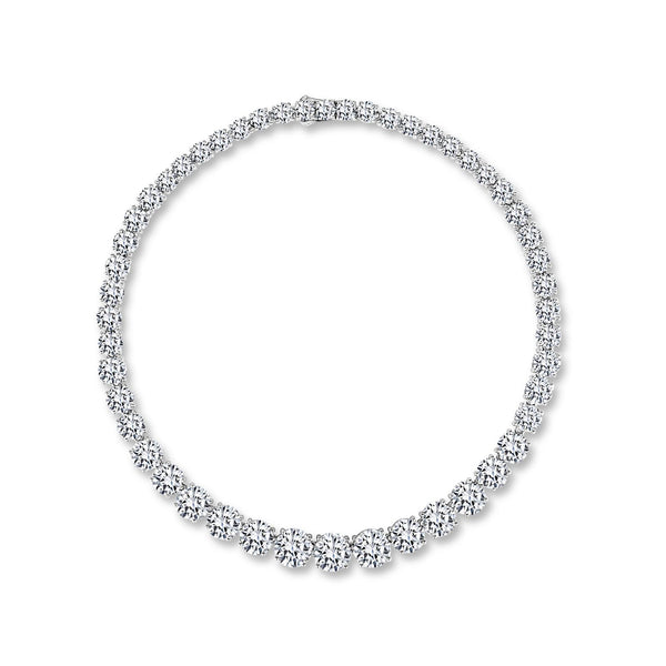 Perfect Riviera Diamond Crystalline Necklace